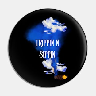 trippin blue Pin