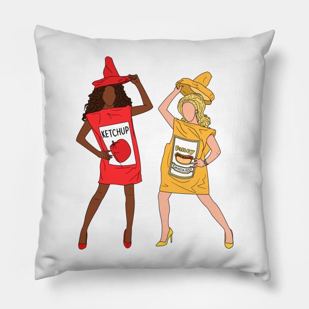 Priyanka and Lemon Pillow by doctorbihcraft