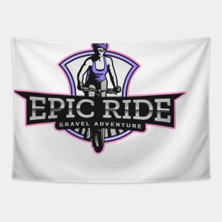 Epic ride Gravel adventure for cycling lover Tapestry