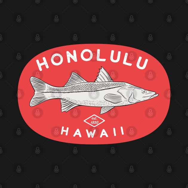 Honolulu Hawaii Fishing by Eureka Shirts