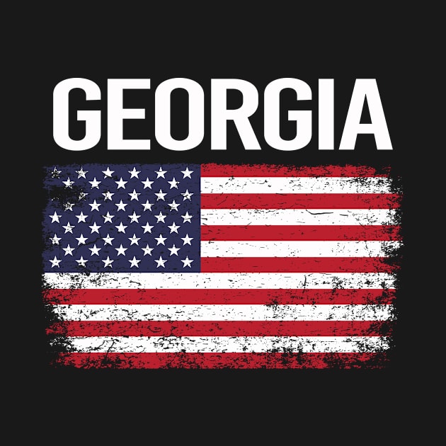 The American Flag Georgia by flaskoverhand