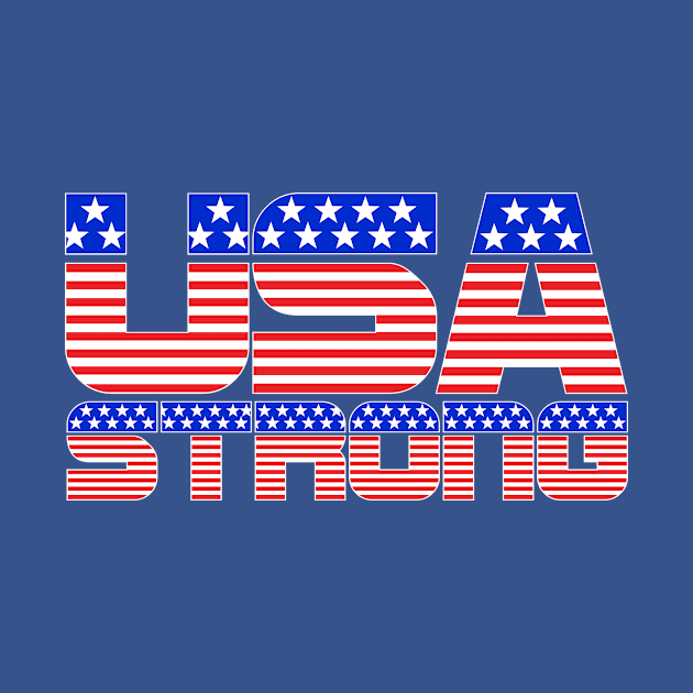 USA Strong America Strong by DDGraphits