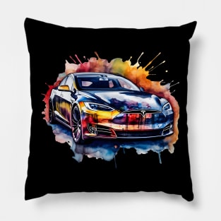 Tesla Rainbow Pillow