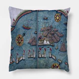 Venice in a manuscript, Pillow