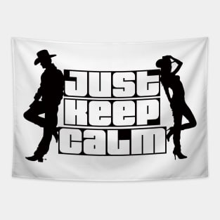 JUST KEEP CALM Tapestry