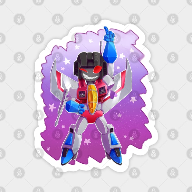 Starscream Magnet by candychameleon