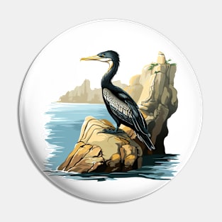 Cormorant Pin