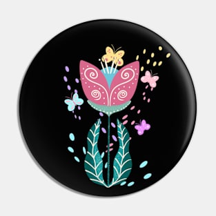 Tulip Dream Pin