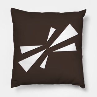 White spikes Pillow