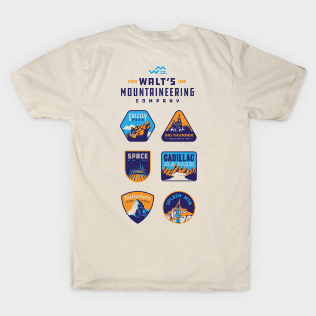 Discover Walt's Mountaineering Co. - Disneyland - T-Shirt