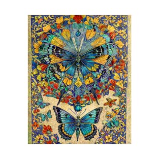 Vintage Butterfly Posters and Art T-Shirt