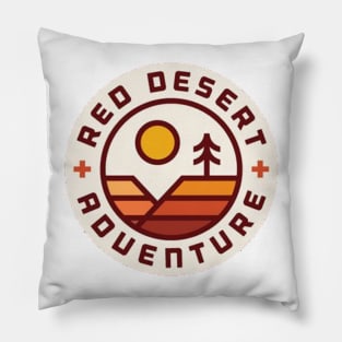 Red dessert Pillow