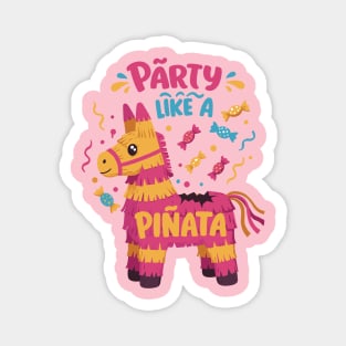 Party Like a Piñata Magnet