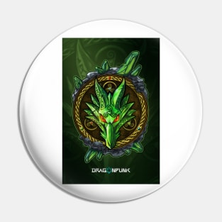 Dragonpunk Emblem Poster Pin