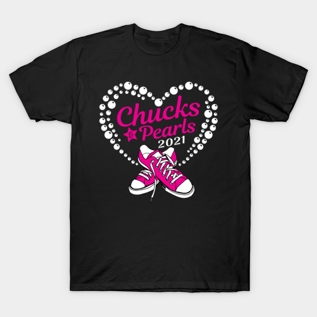 Chucks And Pearls Kamala Harris VP Inauguration 2021 T-Shirt