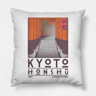 Kyoto, Honshu, Japan Pillow