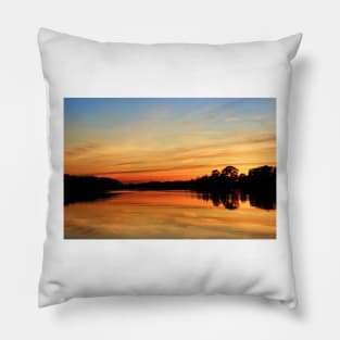 Fall sunset Pillow