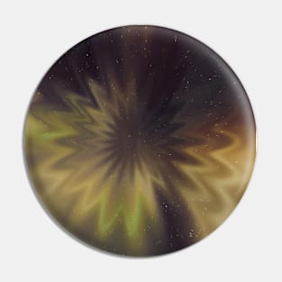 Galaxy Print Stars Night Creepy Pin