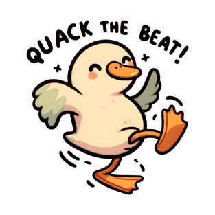 Dancing Duck Quack the Beat T-Shirt