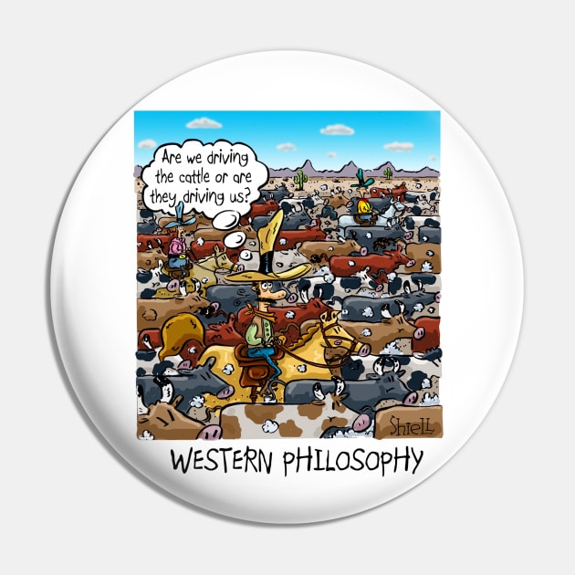 Cowboy Philsophy Pin by macccc8