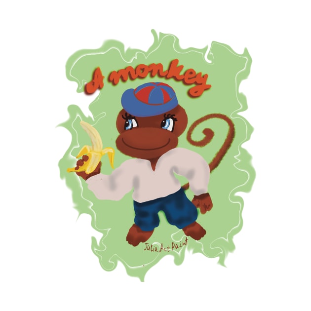 Monkey by JuliaArtPaint