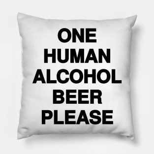 Human Beer Pillow