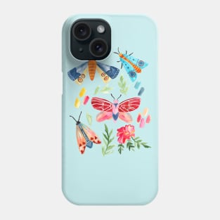 Moth Confetti Phone Case