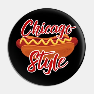 Chicago Style Hot Dog Pin