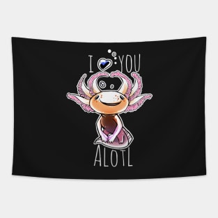 Axolotl - i like you alotl Tapestry