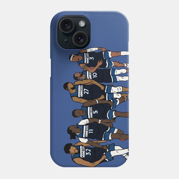 KAT, Naz, Ant, Rudy, Conley & McDaniels Phone Case by rattraptees