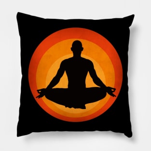 YOGA FOR DUDES floating dude Pillow