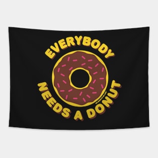 Everybody Needs a (Chocolate) Donut Tapestry