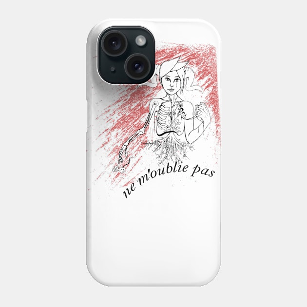 Don't Forget Me Phone Case by ShiftyShrike