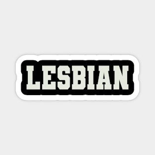 Lesbian Word Magnet