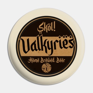 Valkyrie Vintage Beer Pin