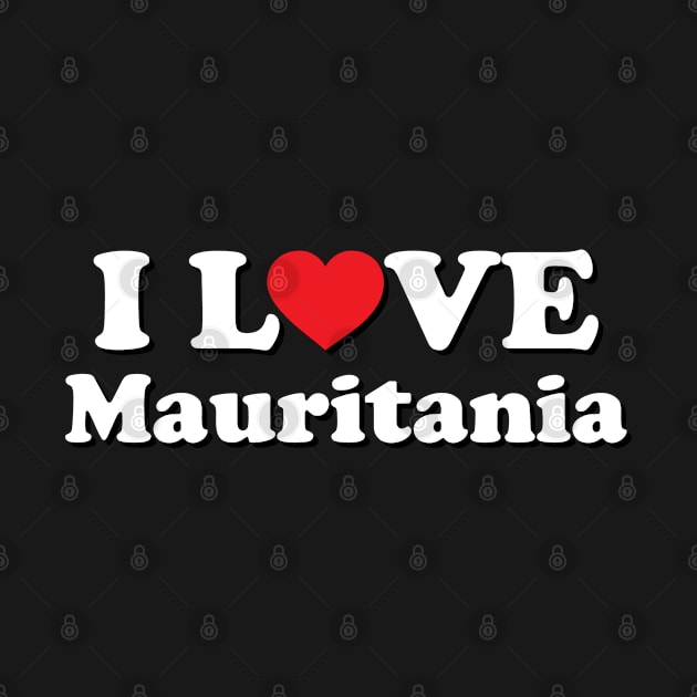 I Love Mauritania by Ericokore