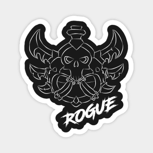 Rogue Crest (White) Magnet