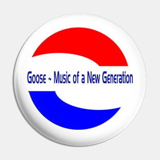 Music of a New Generation Goose T-Shirt Pin