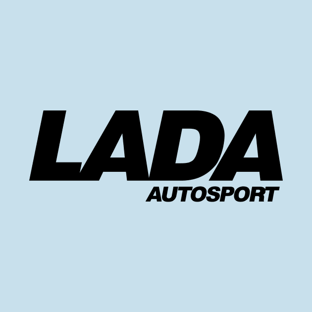 Lada Autosport logo (black) by GetThatCar