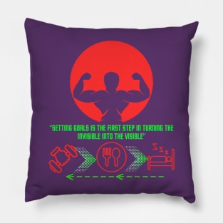 Muscle Up and Level Up Pillow