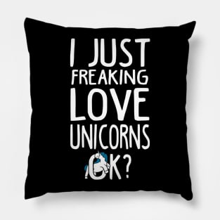 Funny Unicorn Gift Pillow