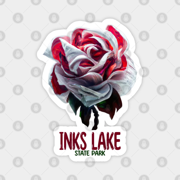 Inks Lake State Park Magnet by MoMido