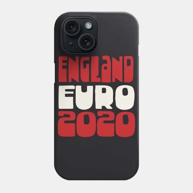 England / Euro 2020 Football Fan Design Phone Case by DankFutura