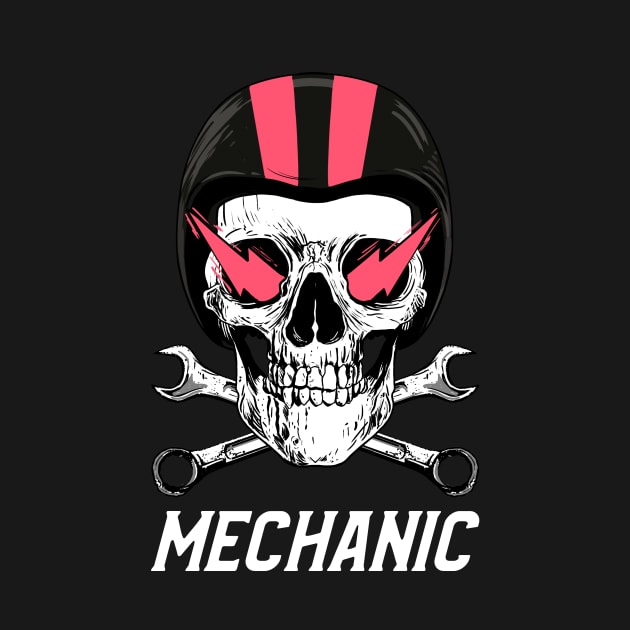 Skull Mechanic by WizardingWorld