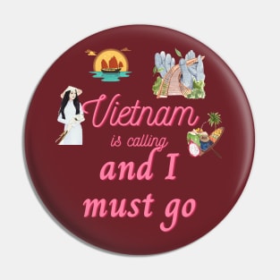 Miss Vietnam Pin