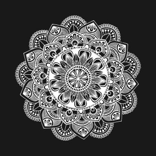 Mandala (white) T-Shirt