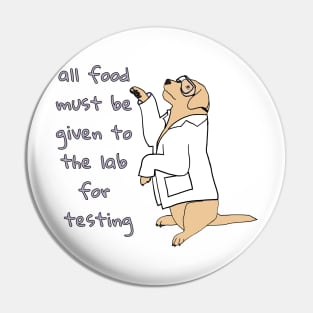 Lab Testing Food Pin