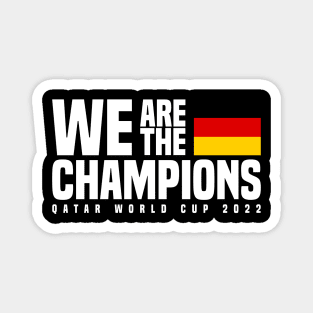 Qatar World Cup Champions 2022 - Germany Magnet