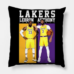 lakers tandem Pillow