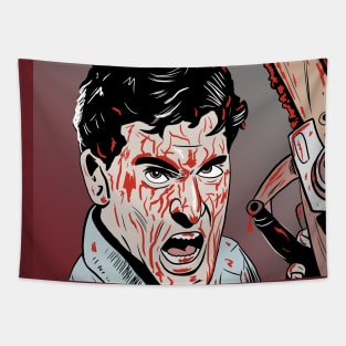 Ash - Evil Dead Tapestry